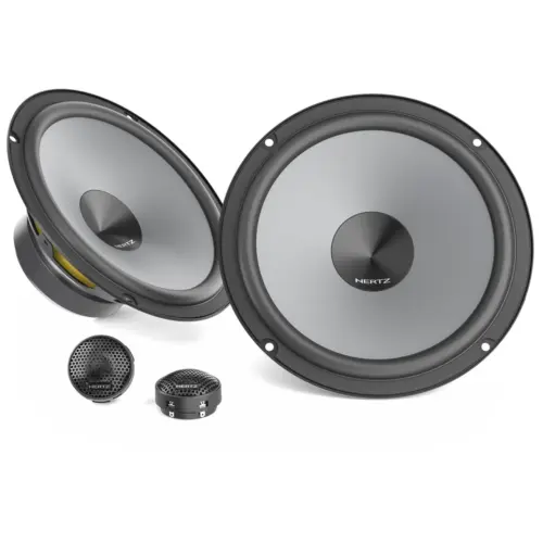 Difuzoare auto Hertz Uno K 165 set sistem 2 căi, 165mm, 75W RMS, 4Ω, set 4 difuzoare