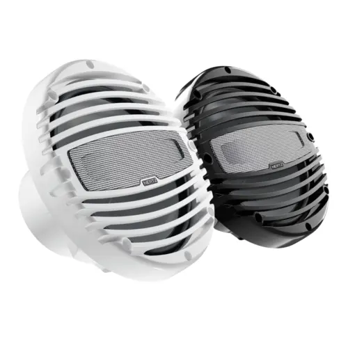 Difuzoare Marine Hertz HMX 8 / W / C, Alb / Negru, set coaxial 2 căi, 200mm, 100W RMS – Alb