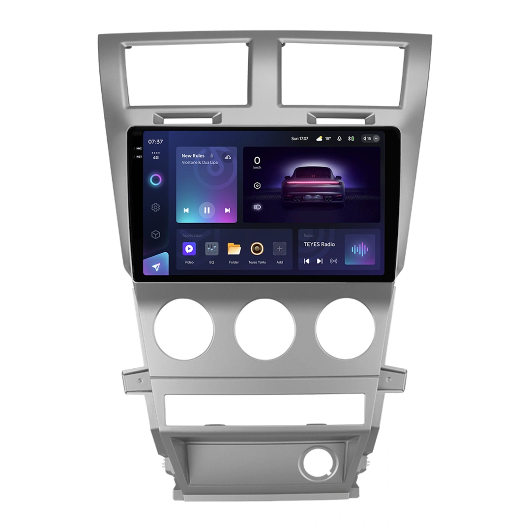 Navigatie Auto Teyes CC3 2K Dodge Avenger 2007-2010 4+32GB 9.5" QLED Octa-core 2Ghz