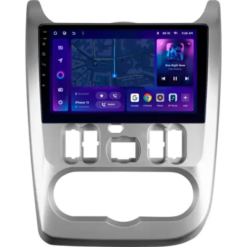 Navigatie Auto MOSS M2 Dacia Logan 1 2008-2012 4+64GB 9″ IPS Octa-core 1.6Ghz, Android 4G Bluetooth 5.1 DSP