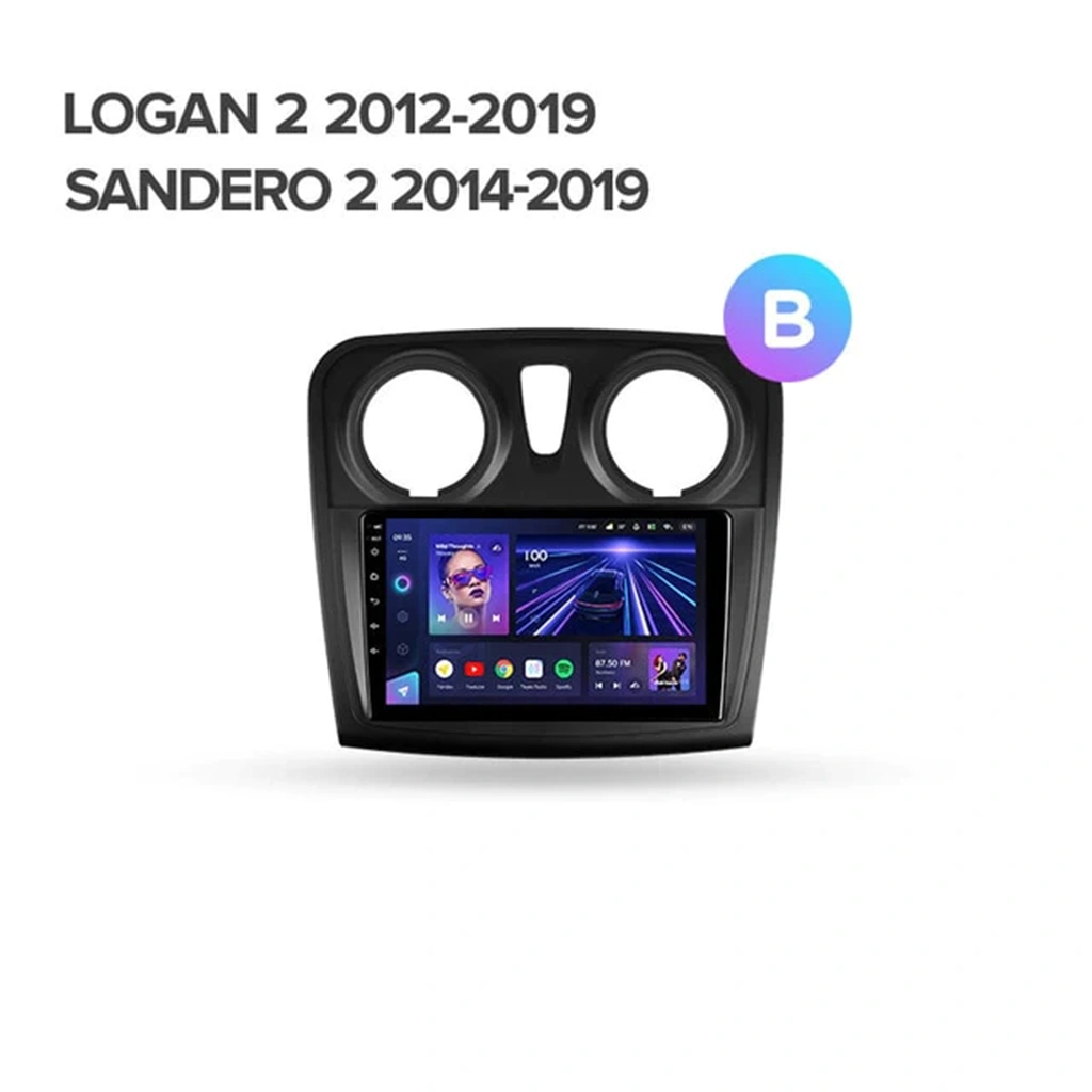 Navigatie Auto MOSS M2 Dacia Logan 2 2016-2020 4+32GB 9" IPS Octa-core 1.6Ghz, Android 4G Bluetooth 5.1 DSP - imagine 7