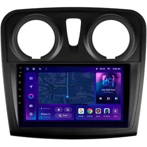 Navigatie Auto MOSS M2 Dacia Sandero 2 2012-2016 4+32GB 9″ IPS Octa-core 1.6Ghz, Android 4G Bluetooth 5.1 DSP