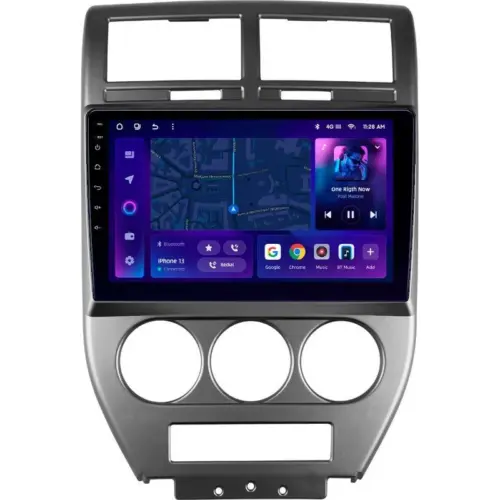 Navigatie Auto MOSS M2 Jeep Compass 1 2006-2010 4+64GB 10″ IPS Octa-core 1.6Ghz, Android 4G Bluetooth 5.1 DSP