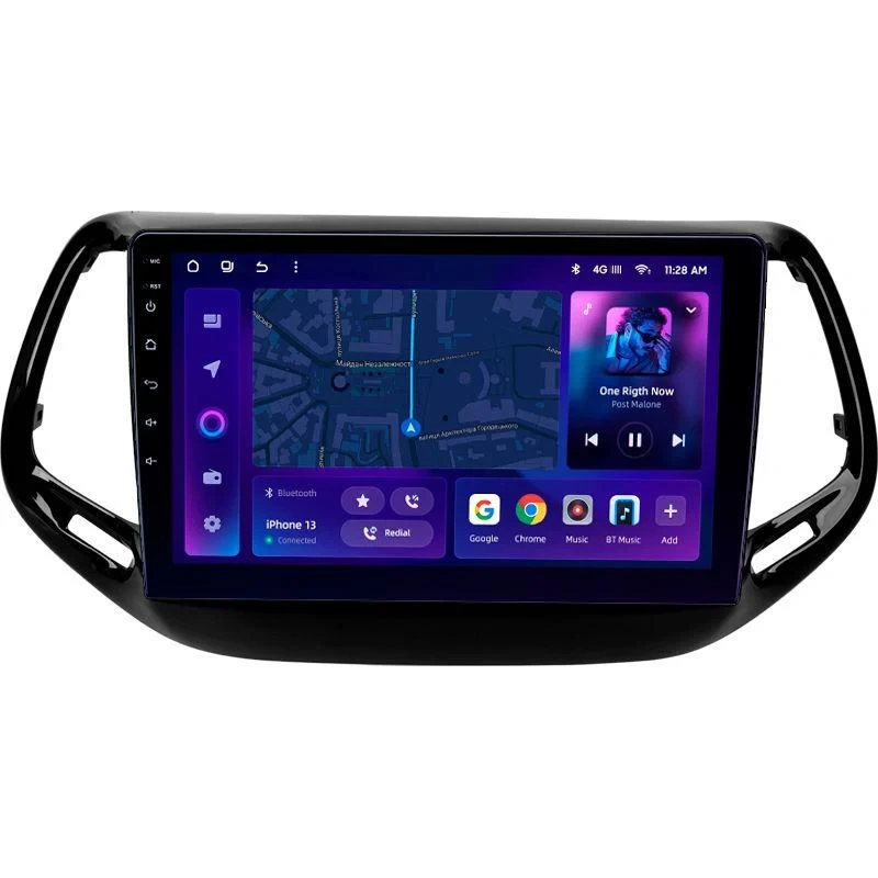 Navigatie Auto MOSS M2 Jeep Compass 2 2016-2018 4+32GB 10" IPS Octa-core 1.6Ghz