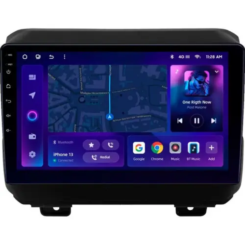 Navigatie Auto MOSS M2 Jeep Wrangler 4 2018-2019 4+32GB 9″ IPS Octa-core 1.6Ghz, Android 4G Bluetooth 5.1 DSP