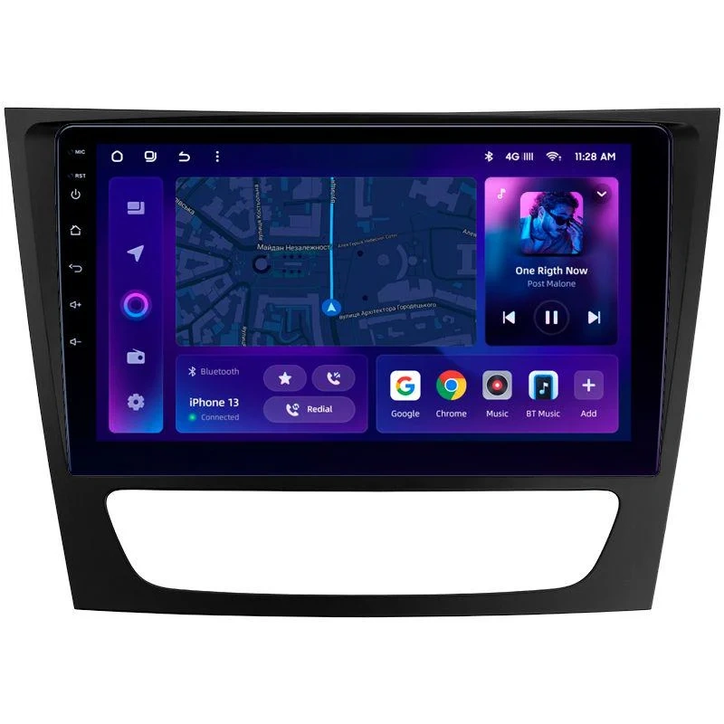 Navigatie Auto MOSS M2 Mercedes-Benz E Class W211 2002-2009 4+32GB 9" IPS Octa-core 1.6Ghz