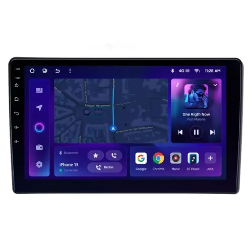 Navigatie Auto MOSS M2 Peugeot 308 2013-2017 4+32GB 9″ IPS Octa-core 1.6Ghz, Android 4G Bluetooth 5.1 DSP