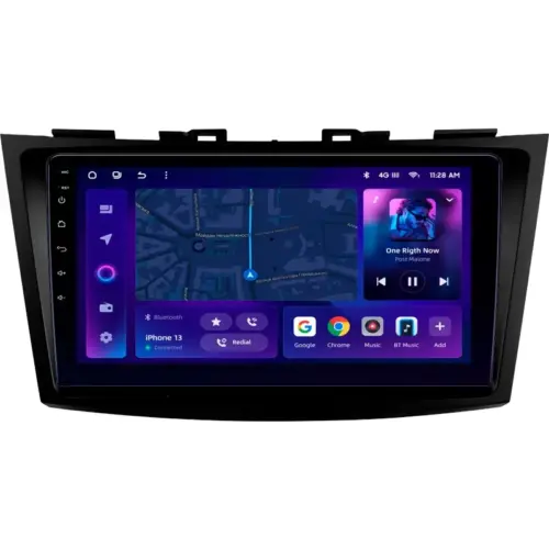 Navigatie Auto MOSS M2 Suzuki Swift 4 2011-2017 4+64GB 9″ IPS Octa-core 1.6Ghz, Android 4G Bluetooth 5.1 DSP