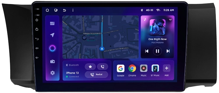 Navigatie Auto MOSS M2 Toyota GT 86 2012-2016 4+64GB 9" IPS Octa-core 1.6Ghz