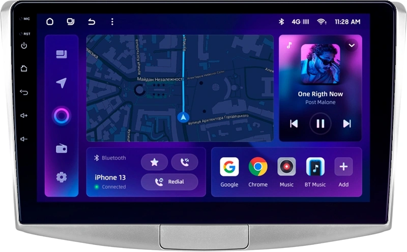 Navigatie Auto MOSS M2 Volkswagen Passat B6 2005-2010 4+64GB 10" IPS Octa-core 1.6Ghz