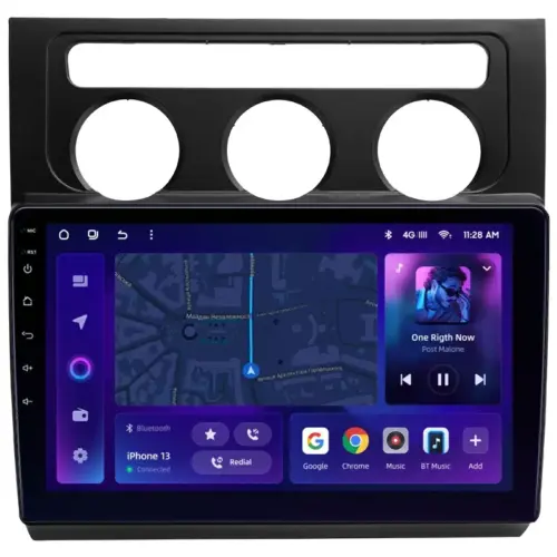 Navigatie Auto MOSS M2 Volkswagen Touran 1 2003-2010 4+64GB 10″ IPS Octa-core 1.6Ghz, Android 4G Bluetooth 5.1 DSP