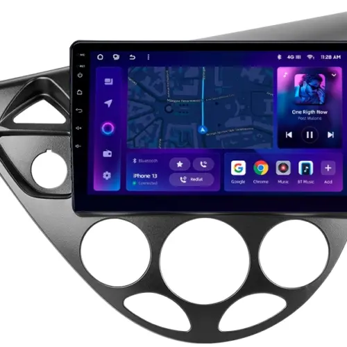 Navigatie Auto MOSS M2 Ford Focus 1 1998-2005 4+32GB 9″ IPS Octa-core 1.6Ghz, Android 4G Bluetooth 5.1 DSP