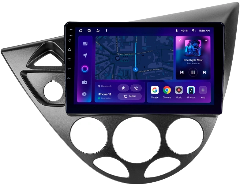 Navigatie Auto MOSS M2 Ford Focus 1 1998-2005 4+64GB 9" IPS Octa-core 1.6Ghz