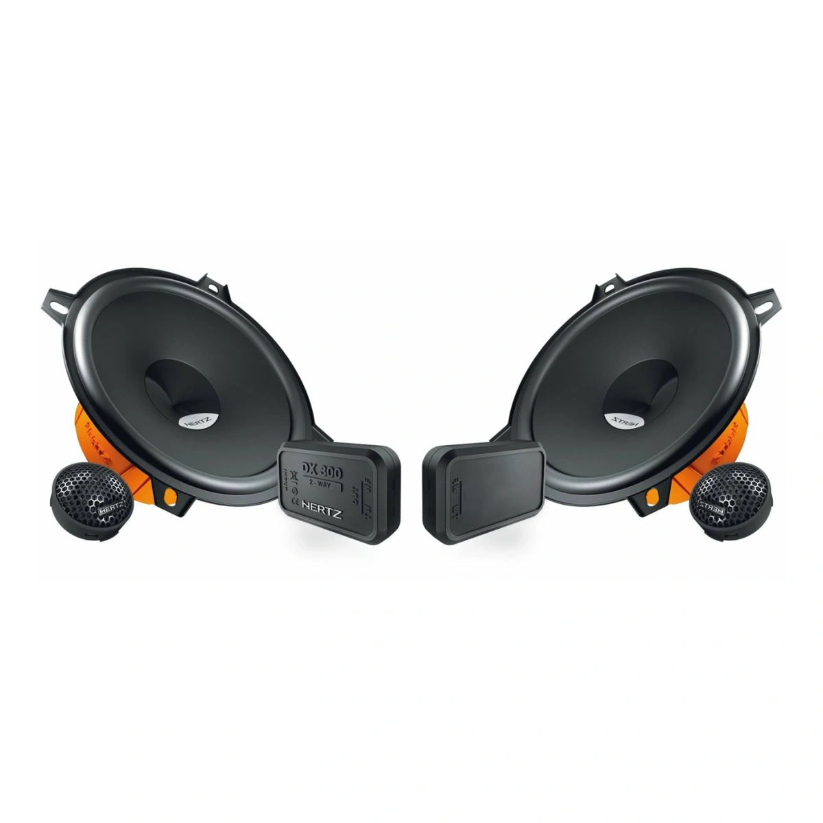 Pachet difuzoare auto usi Fata Fiat Fiorino 2008-2016 Hertz Dieci 60 W