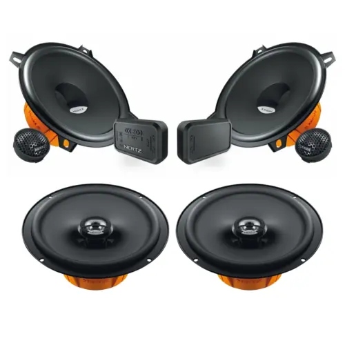 Pachet difuzoare auto Fiat Fiorino 2008-2016 Hertz Dieci 60 W