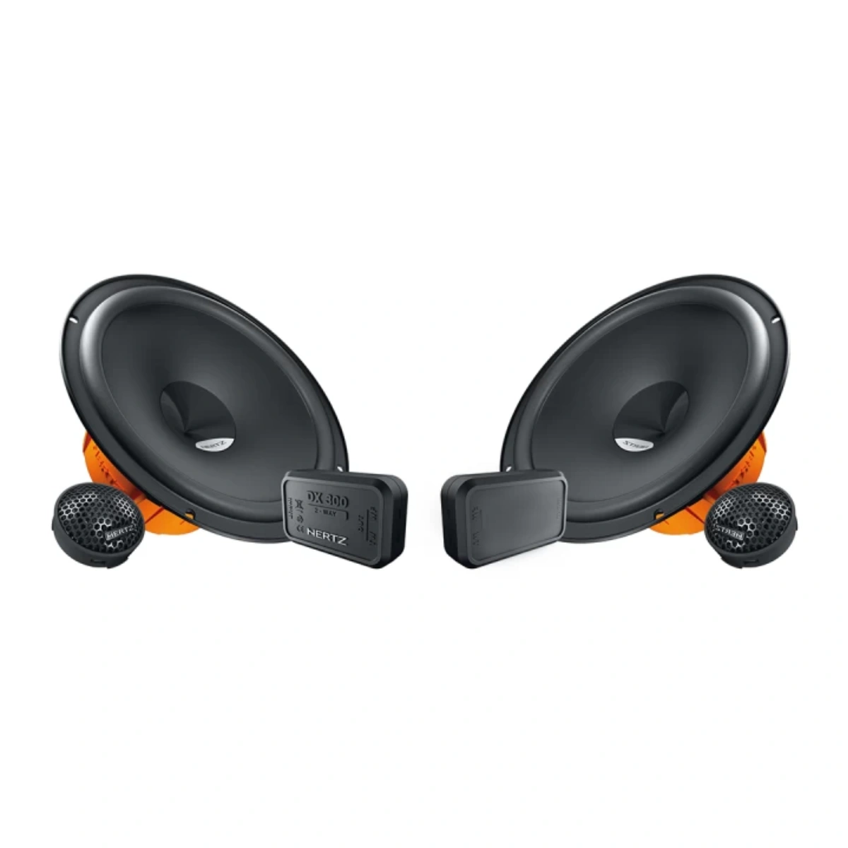 Pachet difuzoare auto usi Fata Ford Ka 1996-2008 Hertz Dieci 80 W