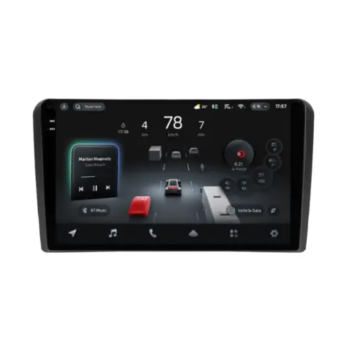 Navigatie Auto cu Asistenta AI Teyes CC4 PRO Audi A3 8P 2004-2013 8+128GB 9.5″ QLED, Android 13, 5G, 7.1 DSP, CarPlay