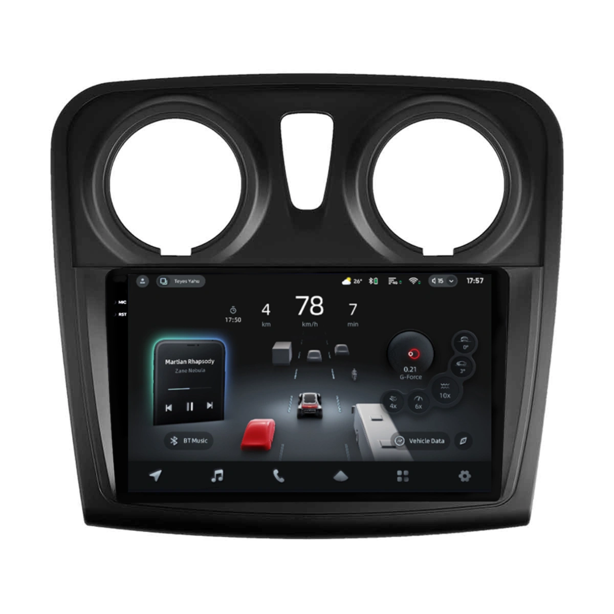 Navigatie Auto cu Asistenta AI Teyes CC4 PRO Dacia Sandero 2 2012-2016 8+128GB 9.5" QLED