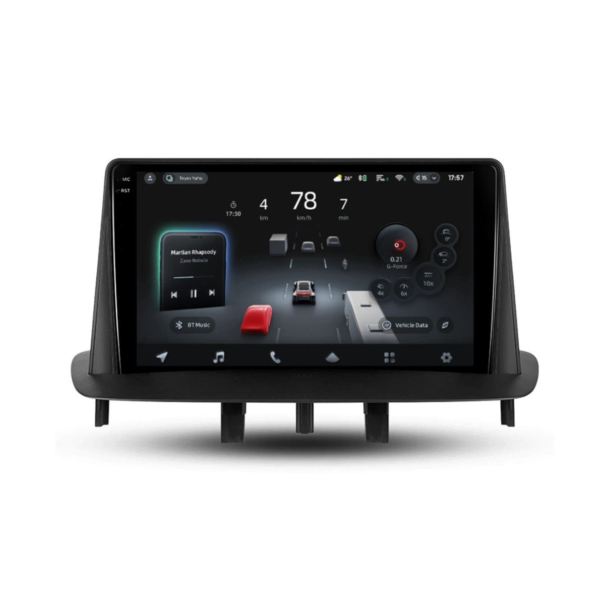 Navigatie Auto cu Asistenta AI Teyes CC4 PRO Renault Fluence 2008-2014 8+128GB 9.5" QLED