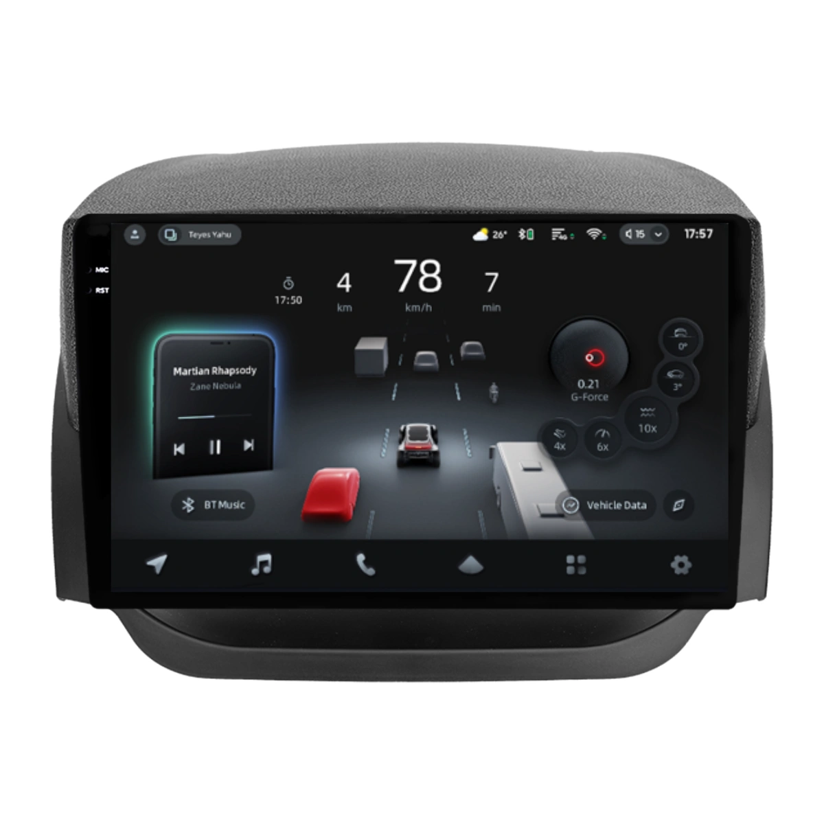 Navigatie Auto cu Asistenta AI Teyes CC4 PRO Ford EcoSport 2014-2023 8+128GB 9.5" QLED