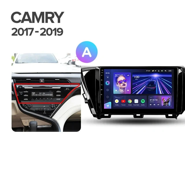 Navigatie Auto MOSS M3 Toyota Camry 8 2017-2020 4+32GB 10" QLED Octa-core 2Ghz, Android 4G Bluetooth 5.1 DSP - imagine 6