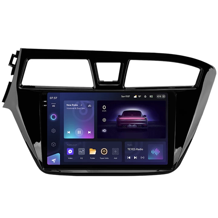 Navigatie Auto Teyes CC3 2K Hyundai i20 2014-2018 4+64GB 9.5" QLED Octa-core 2Ghz
