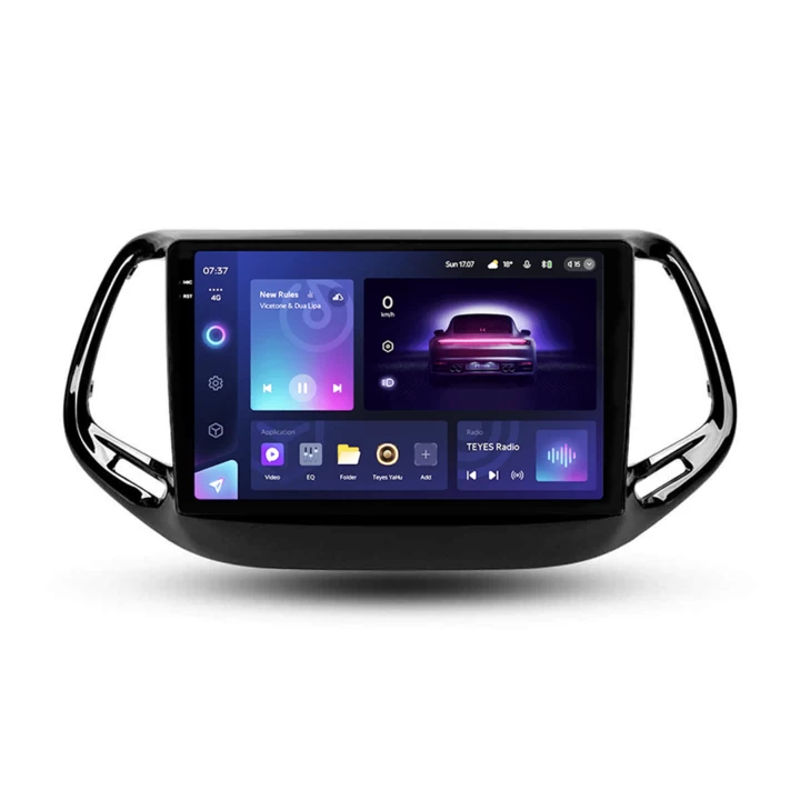 Navigatie Auto Teyes CC3 2K Jeep Compass 2 2016-2018 6+128GB 10.36" QLED Octa-core 2Ghz
