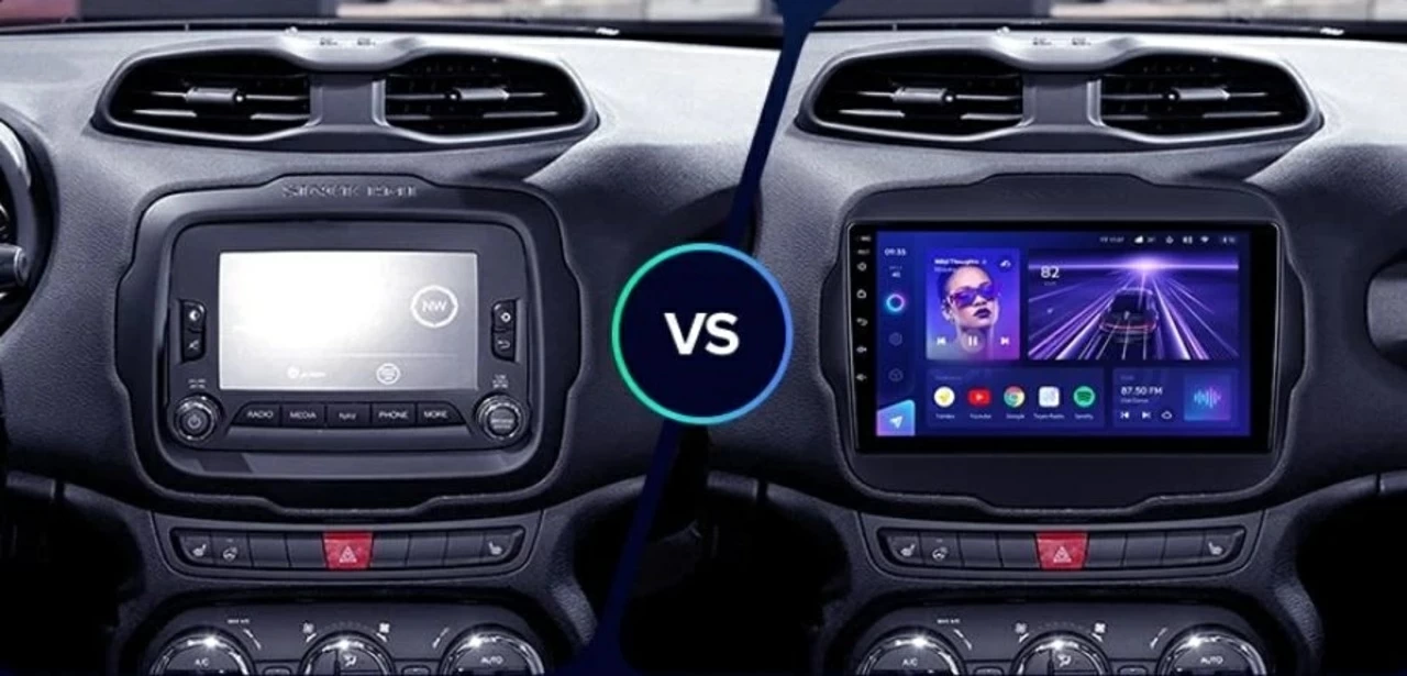 Navigatie Auto Teyes CC3 2K Jeep Renegade 2014-2018 4+64GB 9.5" QLED Octa-core 2Ghz, Android 4G Bluetooth 5.1 DSP - imagine 3