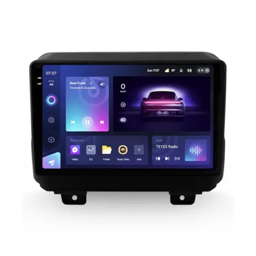 Navigatie Auto Teyes CC3 2K Jeep Wrangler 4 2018-2019 4+64GB 9.5″ QLED Octa-core 2Ghz, Android 4G Bluetooth 5.1 DSP