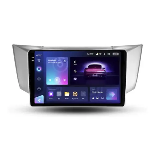 Navigatie Auto Teyes CC3 2K Lexus RX 2003-2009 4+32GB 9.5″ QLED Octa-core 2Ghz Android 4G Bluetooth 5.1 DSP