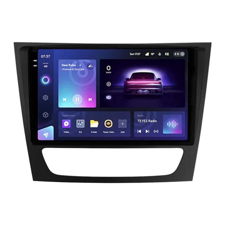 Navigatie Auto Teyes CC3 2K Mercedes-Benz CLS Class C219 2004-2010 4+64GB 9.5" QLED Octa-core 2Ghz Android 4G Bluetooth 5.1 DSP