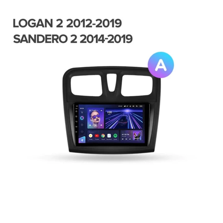 Navigatie Auto Teyes CC3 2K Dacia Sandero 2 2017-2022 6+128GB 9.5" QLED Octa-core 2Ghz, Android 4G Bluetooth 5.1 DSP - imagine 6