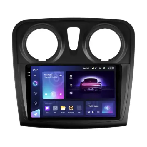 Navigatie Auto Teyes CC3 2K Dacia Logan 2 2012-2016 4+32GB 9.5″ QLED Octa-core 2Ghz Android 4G Bluetooth 5.1 DSP