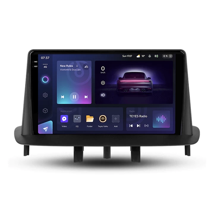 Navigatie Auto Teyes CC3 2K Renault Megane 3 2008-2014 6+128GB 9.5" QLED Octa-core 2Ghz