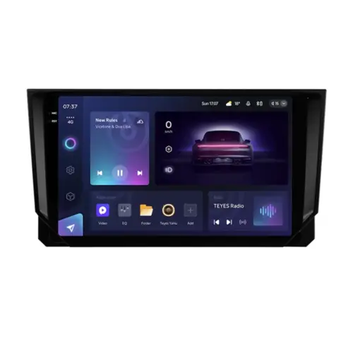 Navigatie Auto Teyes CC3 2K Seat Ibiza 5 2017-2020 4+32GB 9.5″ QLED Octa-core 2Ghz Android 4G Bluetooth 5.1 DSP