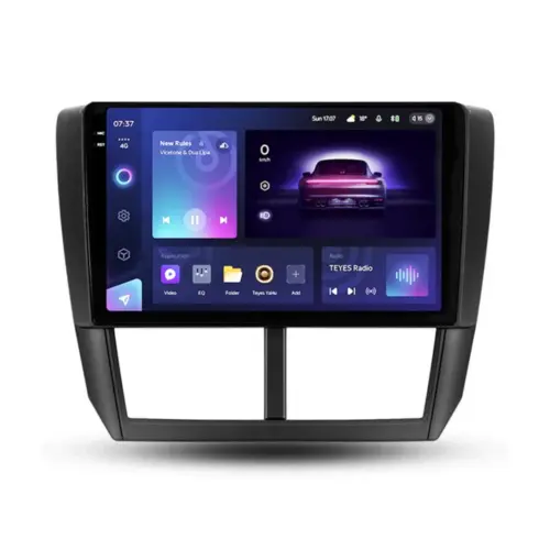 Navigatie Auto Teyes CC3 2K Subaru Forester 3 2007-2013 6+128GB 9.5″ QLED Octa-core 2Ghz, Android 4G Bluetooth 5.1 DSP
