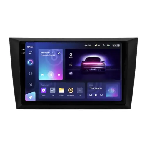 Navigatie Auto Teyes CC3 2K Volkswagen Golf 6 2008-2016 6+128GB 9.5″ QLED Octa-core 2Ghz, Android 4G Bluetooth 5.1 DSP