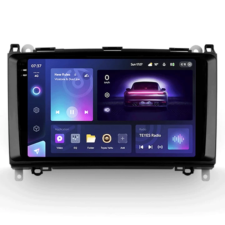 Navigatie Auto Teyes CC3 2K Mercedes-Benz Vito 2 2003-2015 4+64GB 9.5" QLED Octa-core 2Ghz