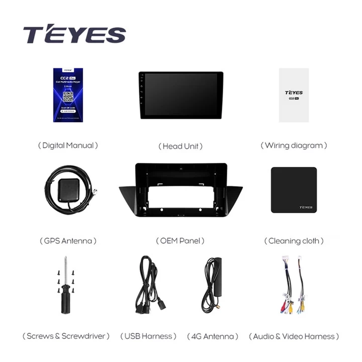 Navigatie Auto Teyes CC3 2K 360 BMW X1 E84 2010-2015 6+128GB 10.36" QLED Octa-core 2Ghz Android 4G Bluetooth 5.1 DSP - imagine 8