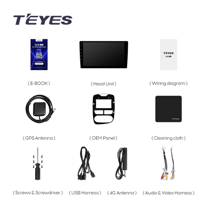 Navigatie Auto Teyes CC3 2K 360° Renault Clio 4 2012-2015 6+128GB 10.36" QLED Octa-core 2Ghz, Android 4G Bluetooth 5.1 DSP - imagine 8