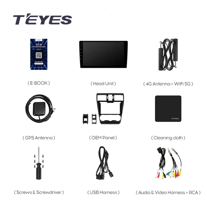 Navigatie Auto Teyes CC3 2K Subaru Forester SJ 2016-2018 4+32GB 9.5" QLED Octa-core 2Ghz Android 4G Bluetooth 5.1 DSP - imagine 8