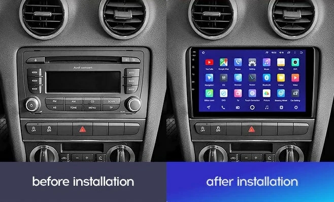 Navigatie Auto Teyes CC3L Audi A3 8P 2004-2013 4+64GB 9" IPS Octa-core 1.6Ghz Android 4G Bluetooth 5.1 DSP - imagine 3