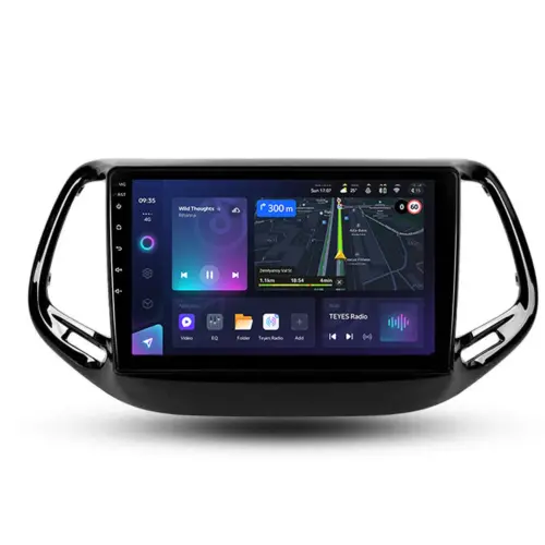 Navigatie Auto Teyes CC3L Jeep Compass 2 2016-2018 4+32GB 10.2″ IPS Octa-core 1.6Ghz, Android 4G Bluetooth 5.1 DSP