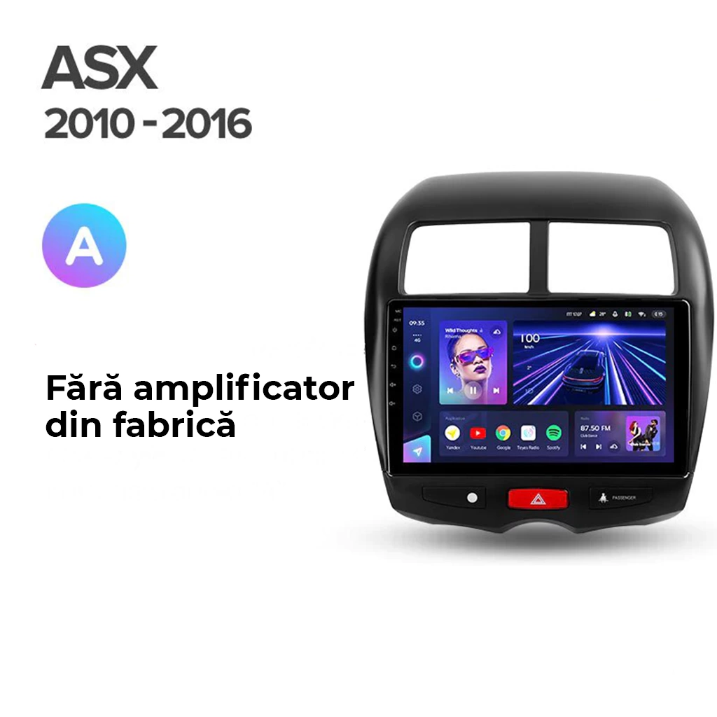 Navigatie Auto Teyes CC3L Mitsubishi ASX 1 2010-2016 4+64GB 10.2" IPS Octa-core 1.6Ghz, Android 4G Bluetooth 5.1 DSP - Varianta A - imagine 7