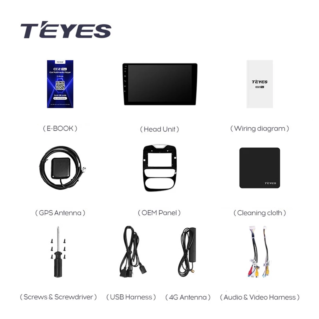 Navigatie Auto Teyes CC3L Renault Clio 4 2016-2019 4+64GB 10.2" IPS Octa-core 1.6Ghz, Android 4G Bluetooth 5.1 DSP - imagine 7