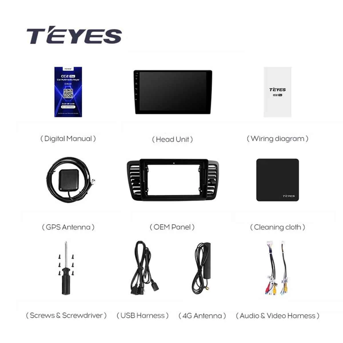Navigatie Auto Teyes CC3L Subaru Outback 3 2003-2009 4+32GB 9" IPS Octa-core 1.6Ghz, Android 4G Bluetooth 5.1 DSP - imagine 7