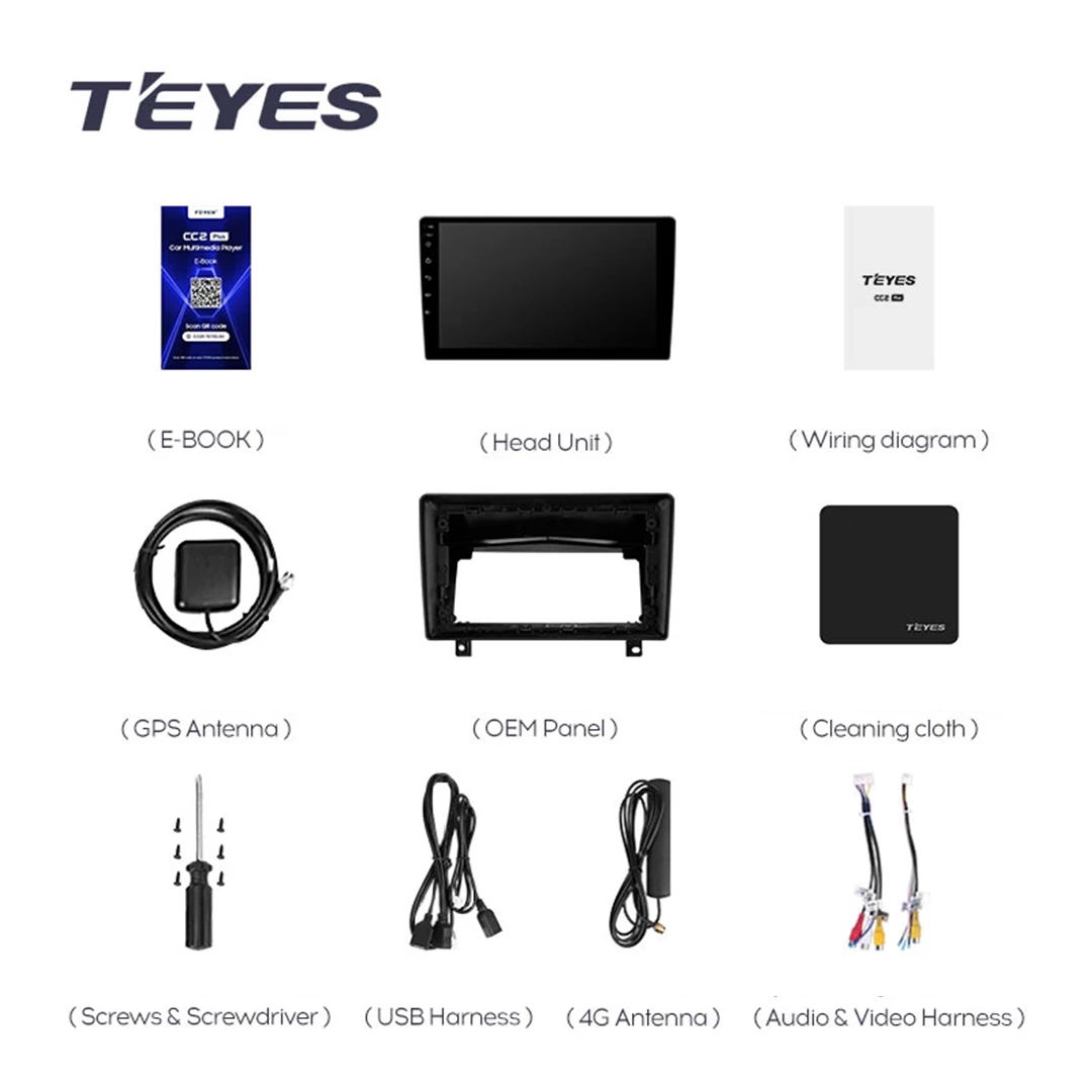 Navigatie Auto Teyes CC3L Opel Astra H 2004-2014 4+64GB 9" IPS Octa-core 1.6Ghz, Android 4G Bluetooth 5.1 DSP 0 DIN - imagine 7