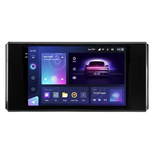 Navigatie Auto Teyes CC3 2K Toyota Land Cruiser 12 J300 2021-2023 4+64GB 9.5″ QLED Octa-core 2Ghz, Android 4G Bluetooth 5.1 DSP