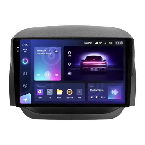 Navigatie Auto Teyes CC3 2K Ford EcoSport 2014-2023 4+32GB 9.5″ QLED Octa-core 2Ghz, Android 4G Bluetooth 5.1 DSP