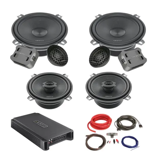 Pachet Difuzoare Auto cu amplificator Renault Wind 2010-2013 Hertz Cento 760 W